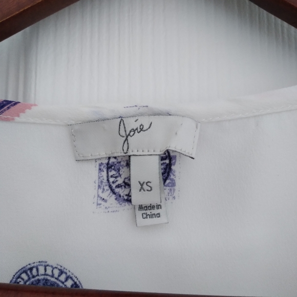 Joie 💕 silk top XS - Picture 2 of 7